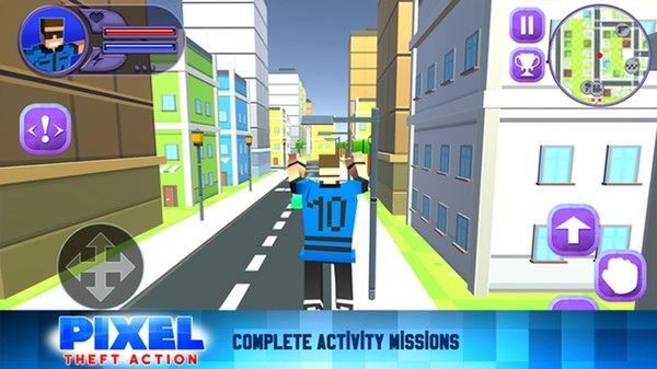 像素侠盗动作