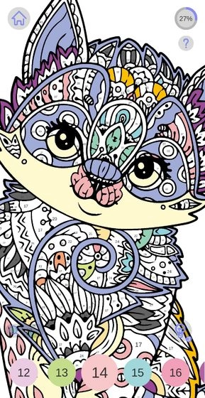 数字填色秘密花园(3)