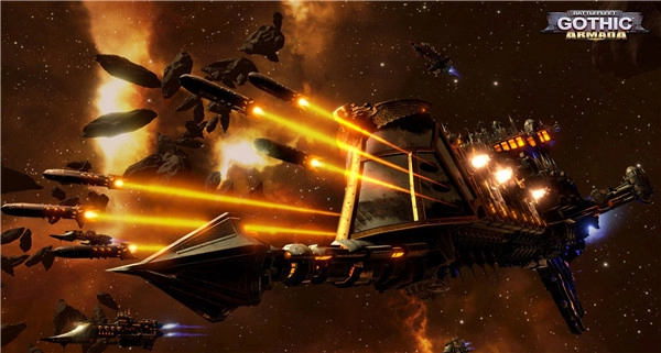《战锤40K》系列推出的全新作品《哥特舰队：阿玛达》