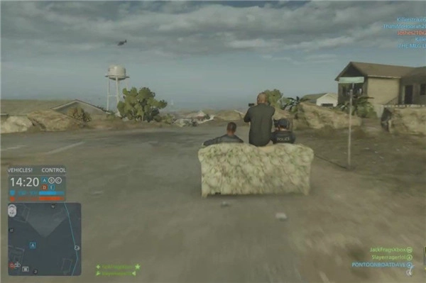 《战地：硬仗》新发现彩蛋坐着沙发也能轻松杀敌