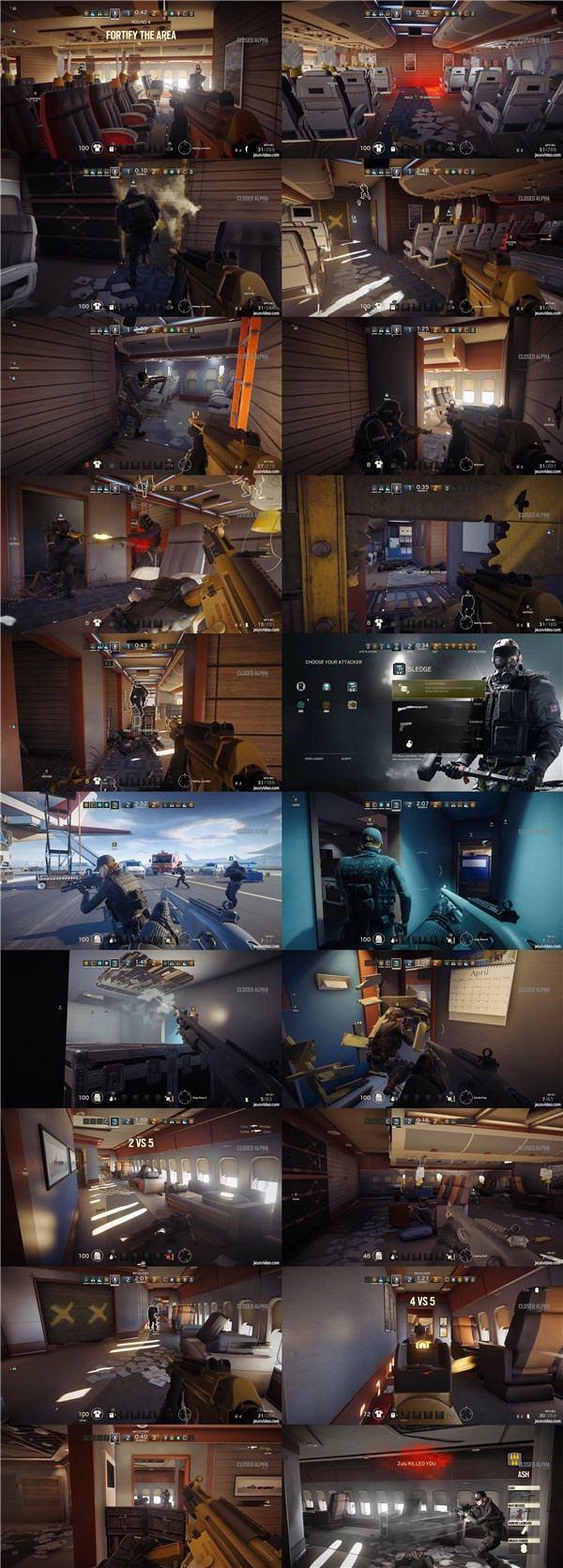 《彩虹六号：围攻》最新精彩演示公开