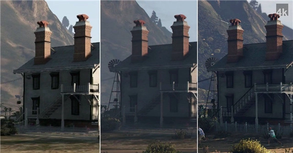 《GTA5》4K画面效果对比：PC端画质堪称碾压级表现