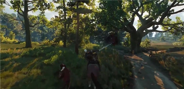 《巫师3：狂猎》全新演示白狼率铁骑展开凌厉猎杀