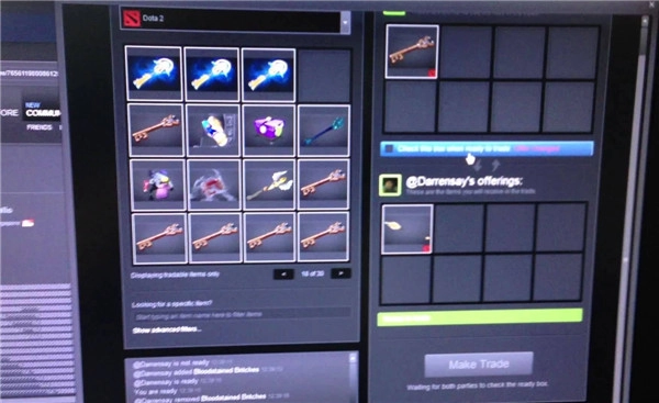 Steam交易存在风险，玩家若在交易中被骗，将无法进行申诉