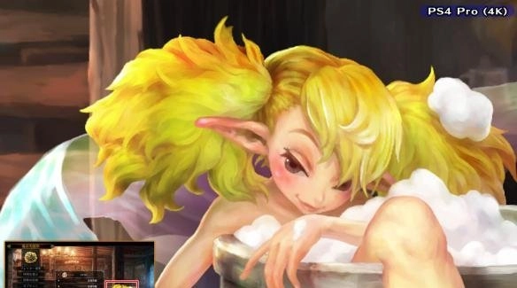 《龙之皇冠Pro》画质表现图赏：PS4Pro与PS3画面对比呈现