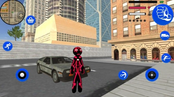 火柴人绳索红蜘蛛侠游戏官方版图3