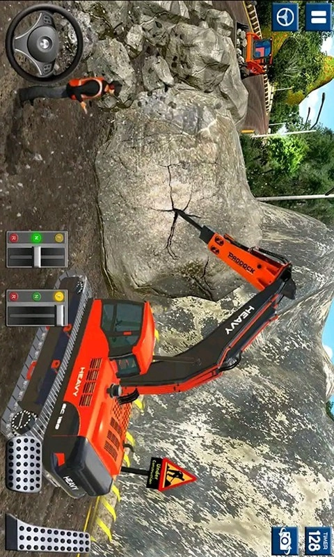 大力挖掘机卡车图3