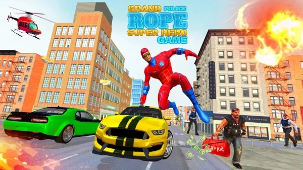 警察绳索英雄营救图4