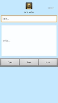 Lyric Maker图1