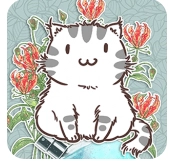 花与香水与猫