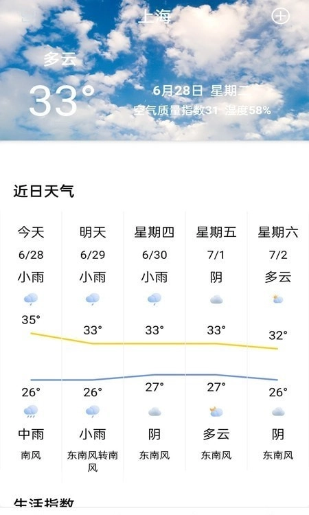 精准白云天气预报截图3