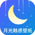 月光触感壁纸