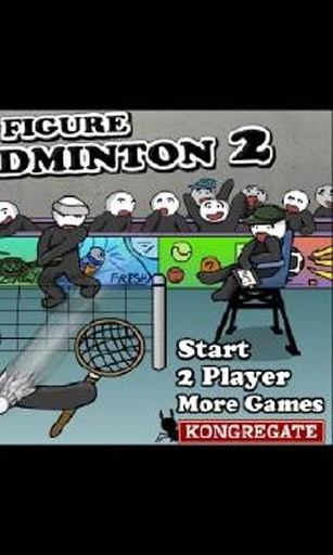 火柴人打羽毛球3图3