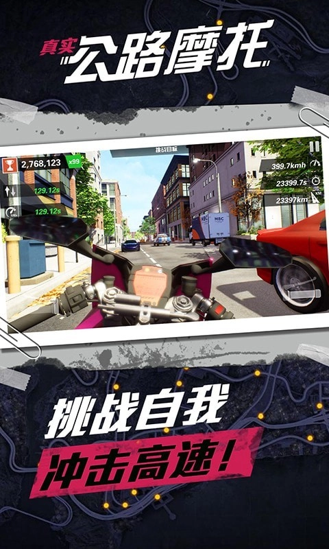 真實(shí)公路摩托圖5