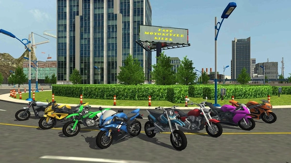 城市摩托車騎手截圖2