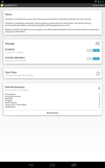 JuiceSSH手机版截图