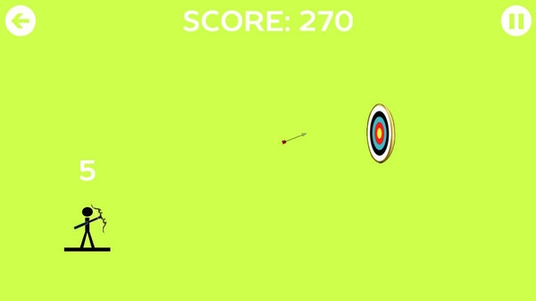火柴人弓箭手射靶图1