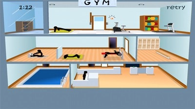 火柴人死亡健身图1