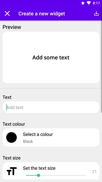 Any Text Widget(安卓文字桌面小部件)图4