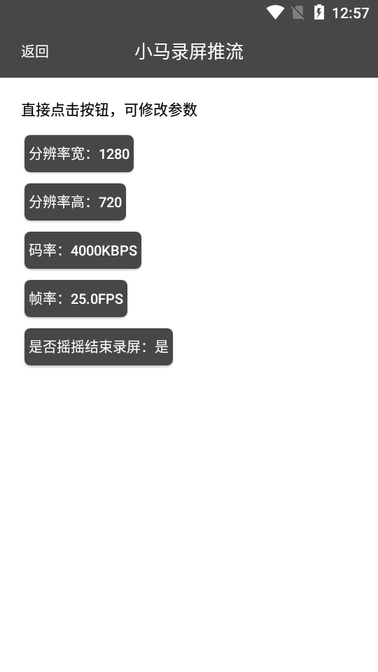 小马录屏推流图4