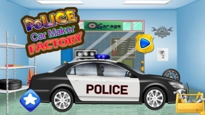 警车维修厂图5