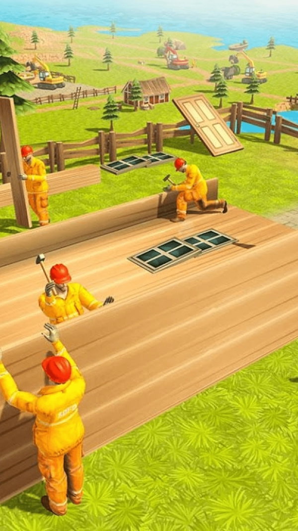 丛林小屋建造图2