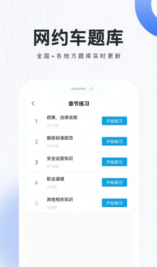 网约车考试题库截图4