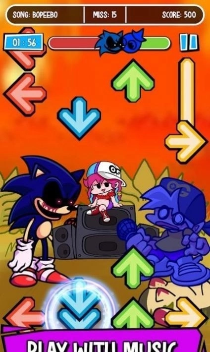 音乐击败战斗图3