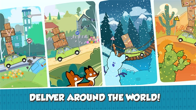 憨豆先生送快遞截圖1