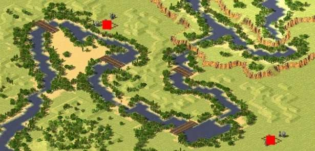 红色警戒2尤里的复仇地图分秒必争加强版图1