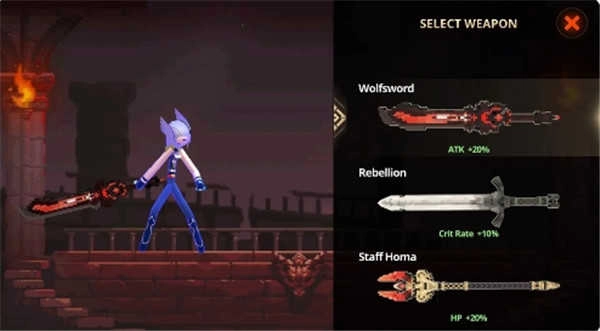 火柴人像素英雄图2