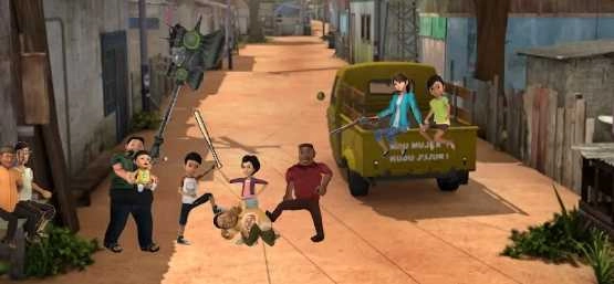 丹尼斯被居民殴打-图1