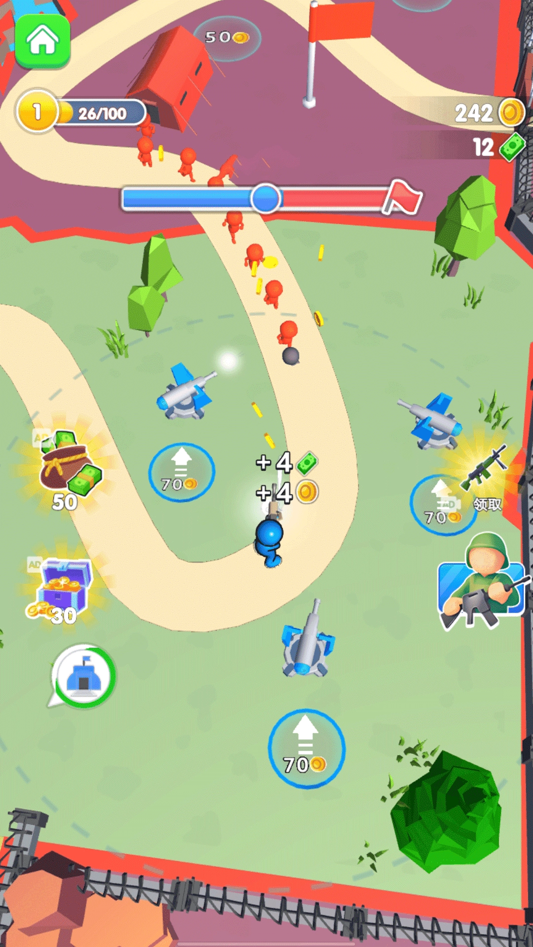 迷你枪战射击-图2