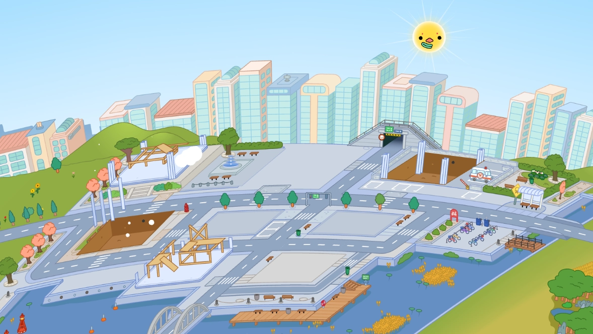 托卡世界三丽鸥小镇最新版图3