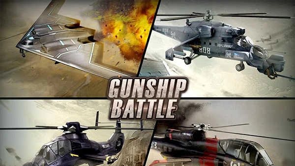炮艇战3D直升机最新版