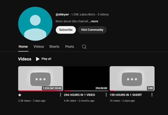 从降生到离世全程记录？YouTube惊现140年超时长视频