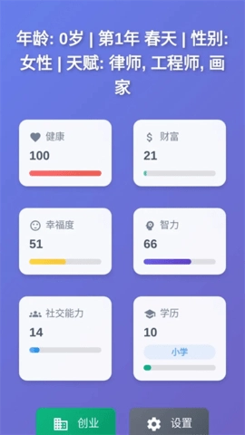 人生模拟器游戏(2)