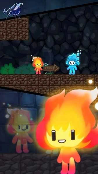 冰火人冒险闯关游戏