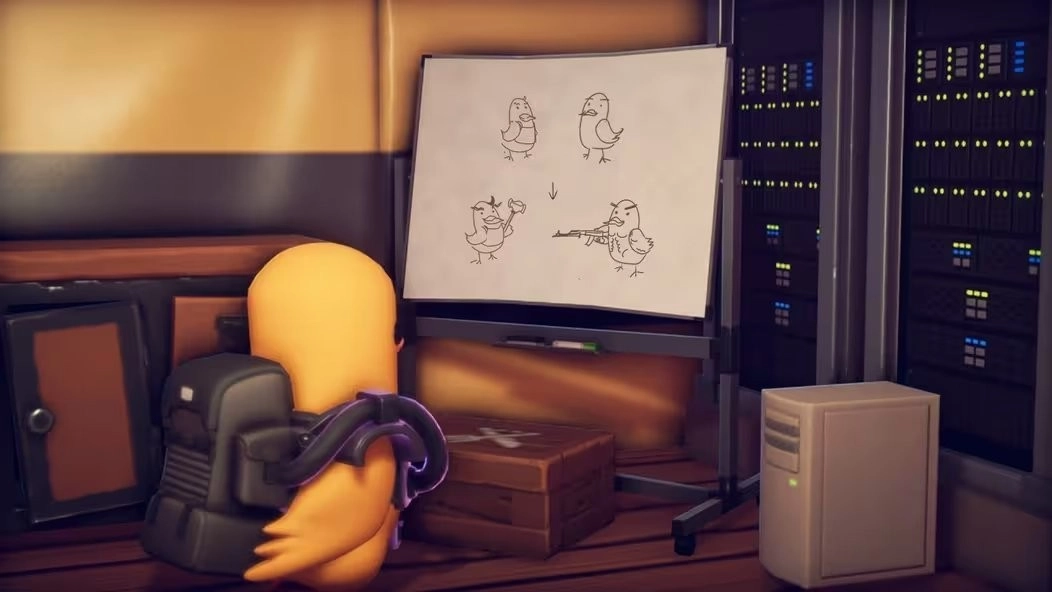 《逃离鸭科夫》的联动密码成功解密，大概率将与本家游戏《逃离塔科夫》进行联动