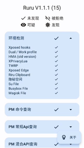 ruru环境检测老版