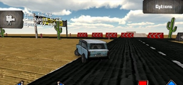 死亡飞车警车围追堵截画面