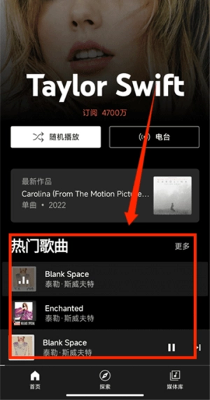 谷歌音乐播放器截图3