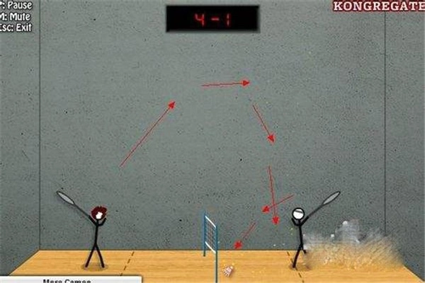 Stickman Badminton