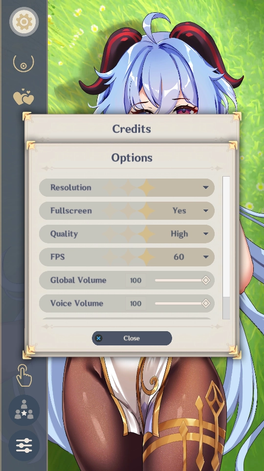 甘雨触摸游戏官方版图1