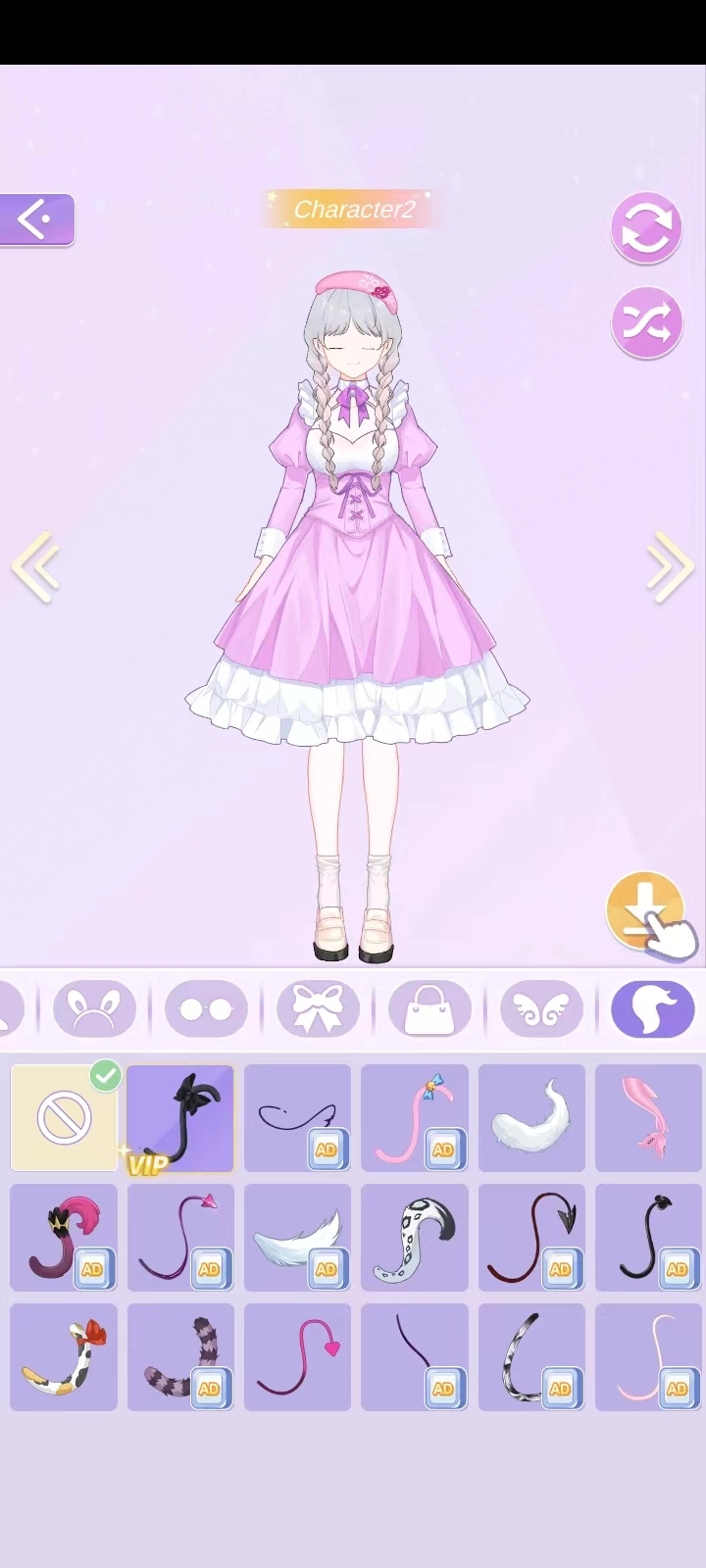 魔法公主的换装日记游戏