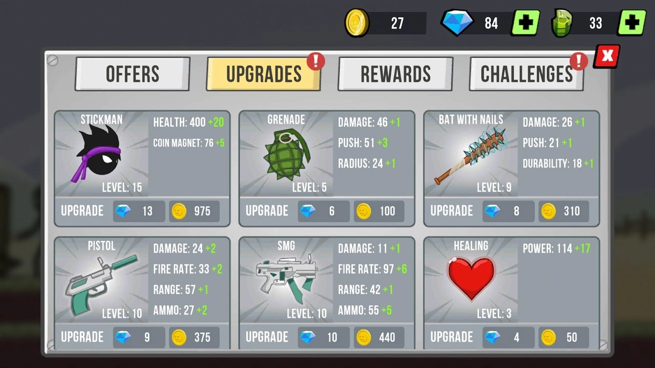 火柴人僵尸射击无敌版(2)