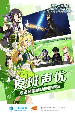 刀剑神域黑衣剑士手游无广告版图1