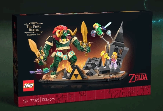 乐高与任天堂强强联合！《塞尔达传说：时之笛》正式登场