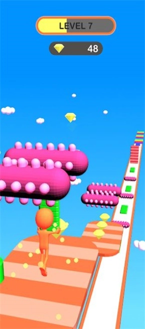 楼梯堆栈跑游戏