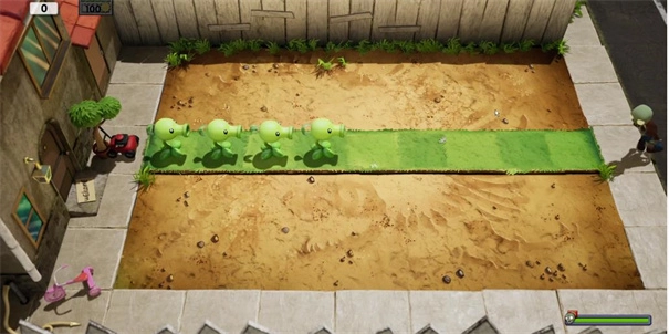 植物大战僵尸现实画风版图1